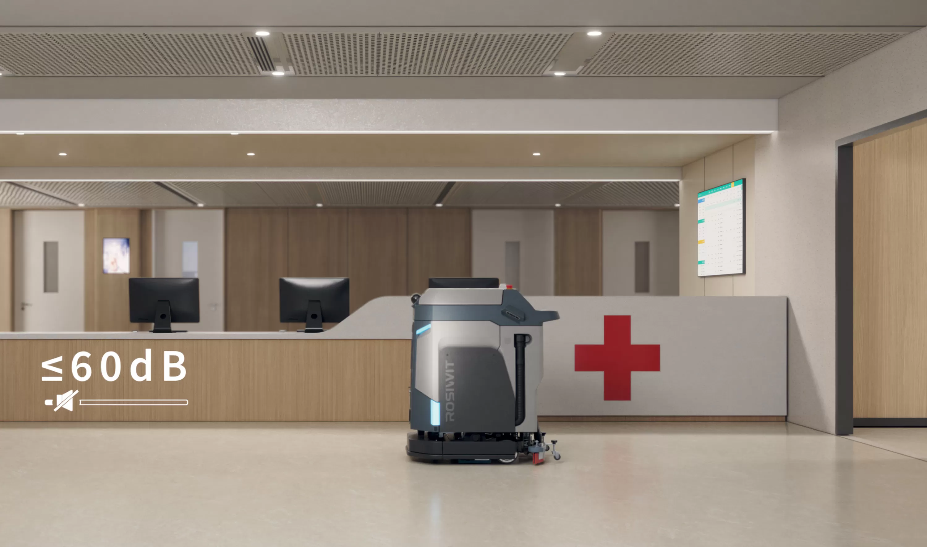 Operación ultra silenciosa de 60 dB