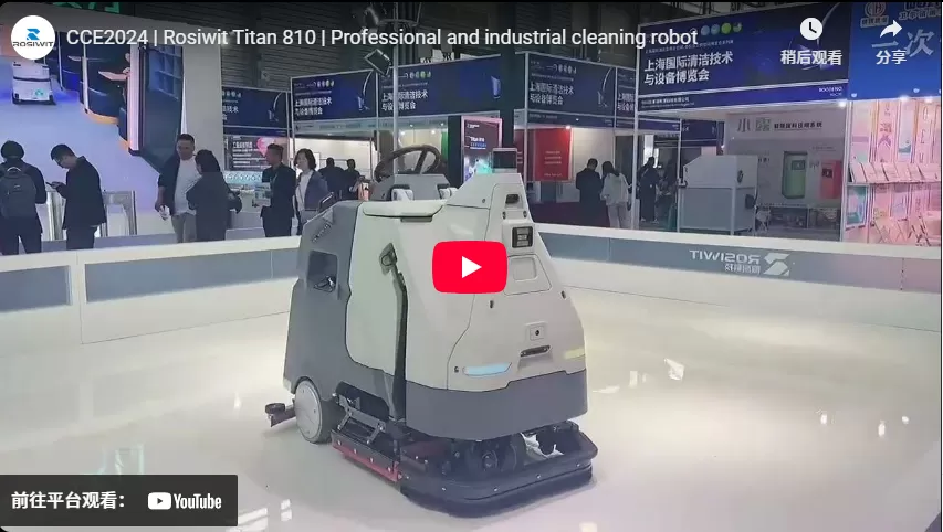 CCE2024 | Rosiwit Titan 810 | Robot de limpieza profesional e industrial