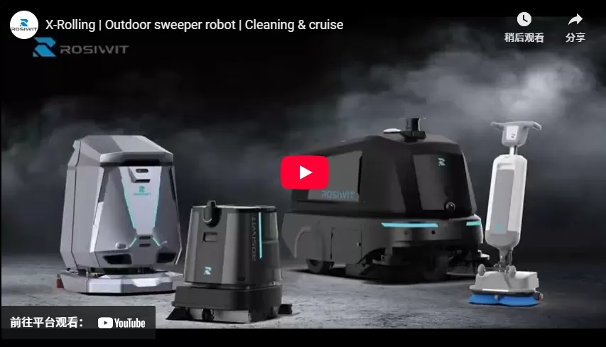 X-Rolling | Robot barredor para exteriores | Limpieza y Crucero