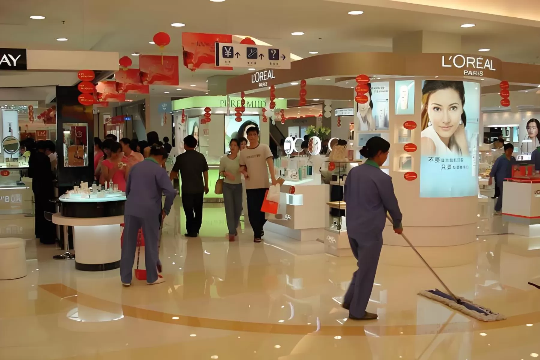 commercial electric mop