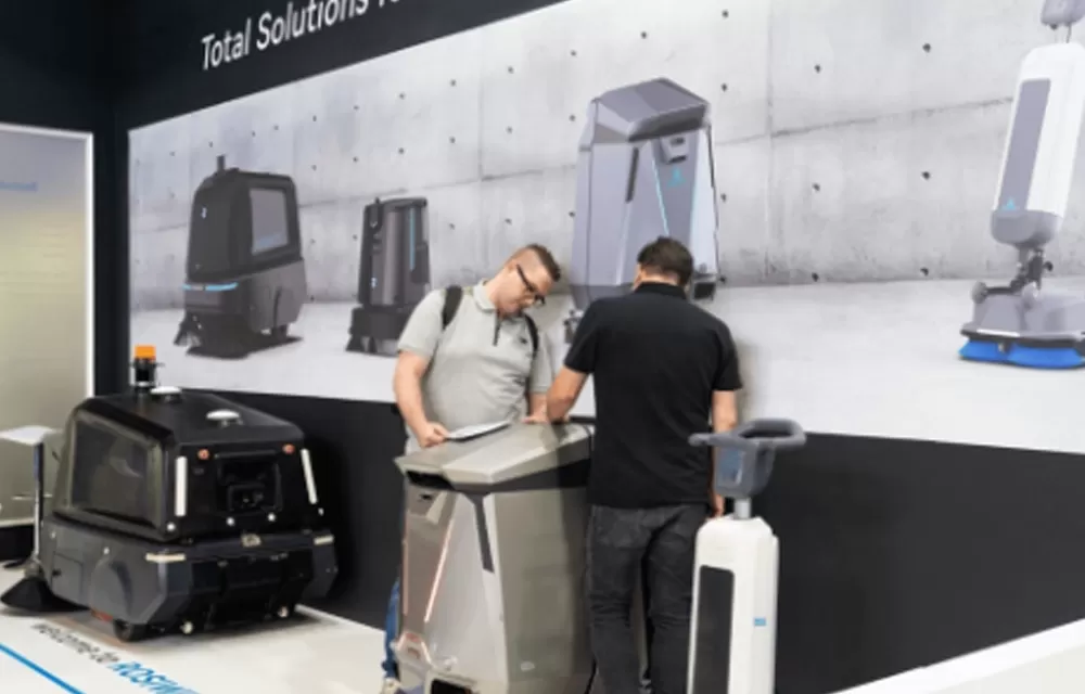 Rosiwit presenta soluciones totales para la cobótica de limpieza en el 2023 CMS Berlin