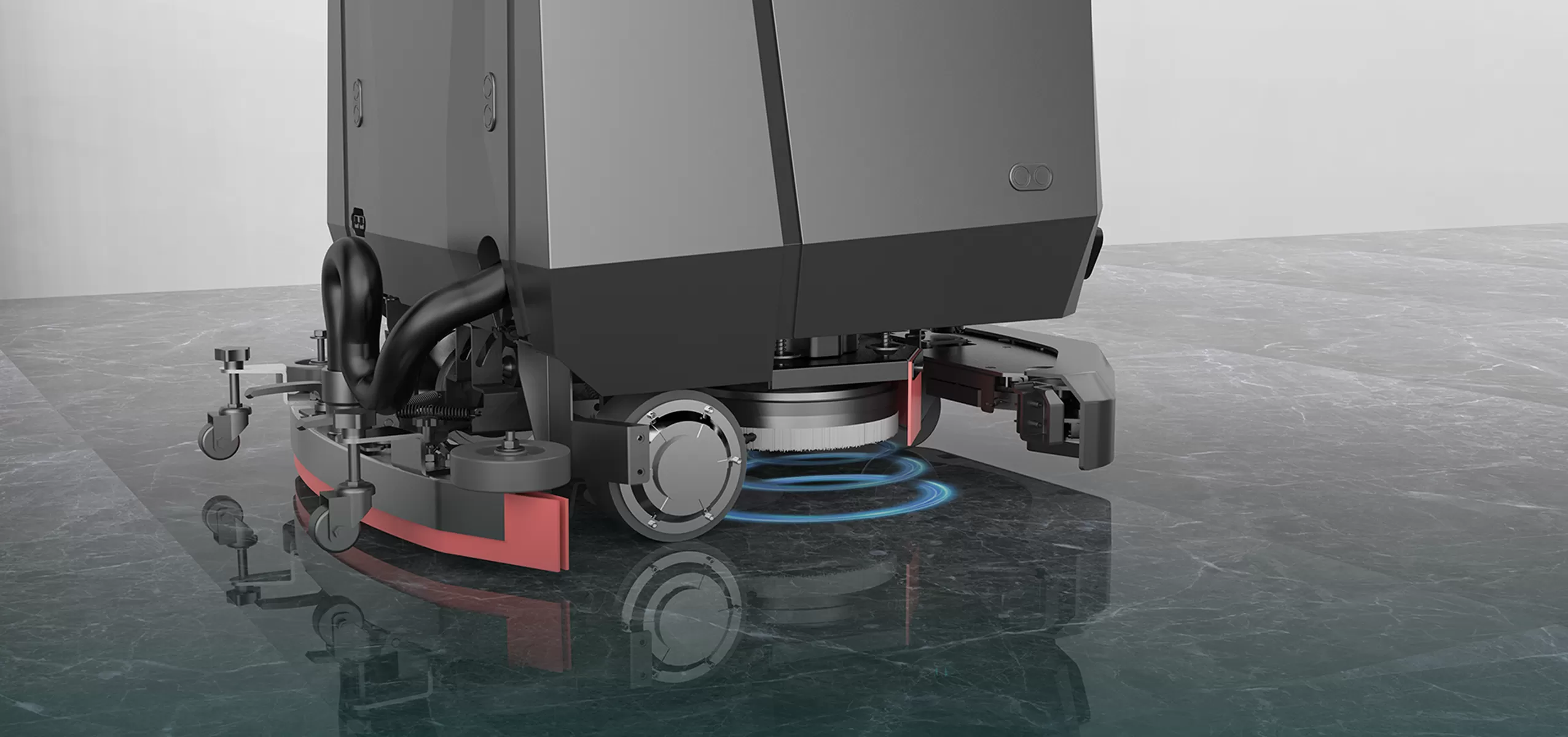 Máquina de limpieza de suelo