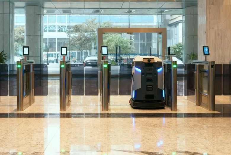 Skywalker GT Smart Linkage sobre el edificio offce